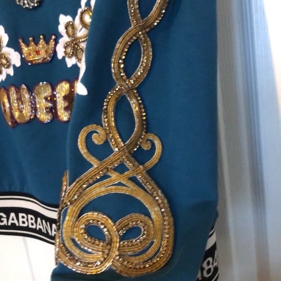 Sale. New Authentic Dolce and Gabbana embellished sweater - Picture 7 of 16